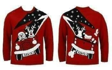 Picture of SWEATER WHITE RUDOLPH 3/4 YEARS